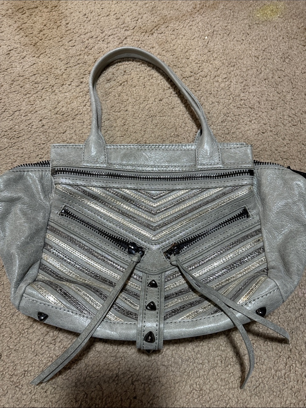 Botkier New York gray bag